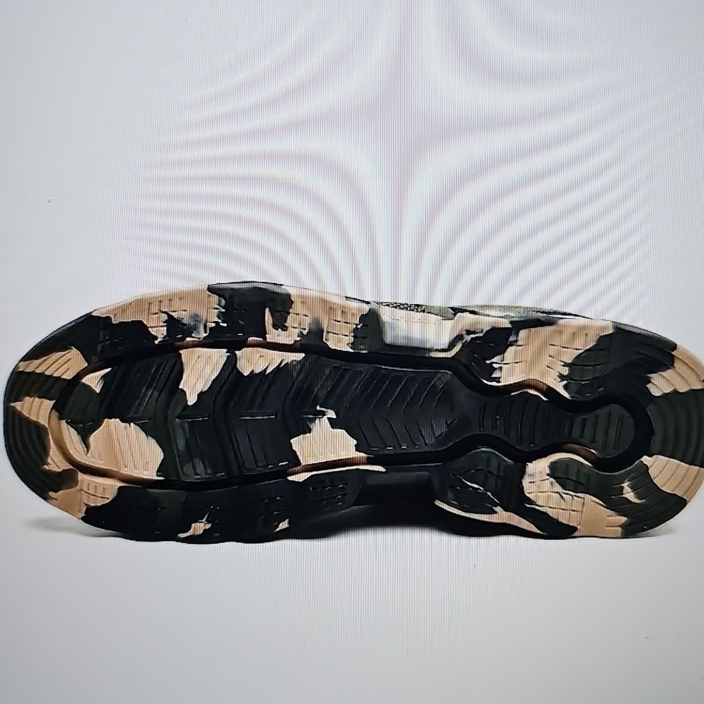 NEW Women's Camouflage Lace Up Mesh Upper Outdoor Sneakers Army Green 6.5 - Picture 12 of 12